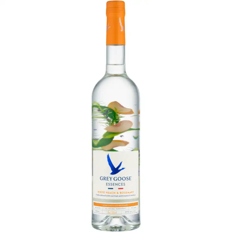 Grey Goose Rose White Peach Rosemary Flavored Vodka