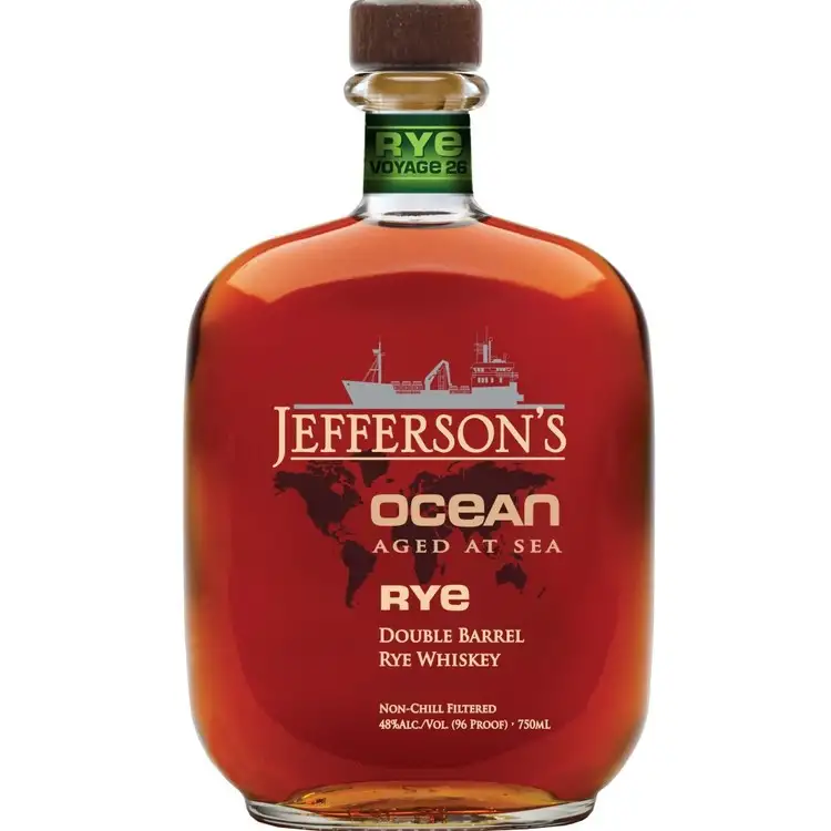 Jefferson S Straight Rye Whiskey Ocean Aged At Sea Double