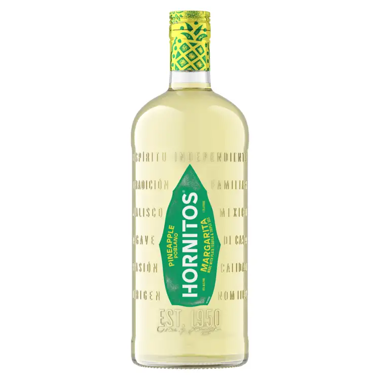 Hornitos Pineapple Poblano Margarita 30 1 75L Spirits 1.75L