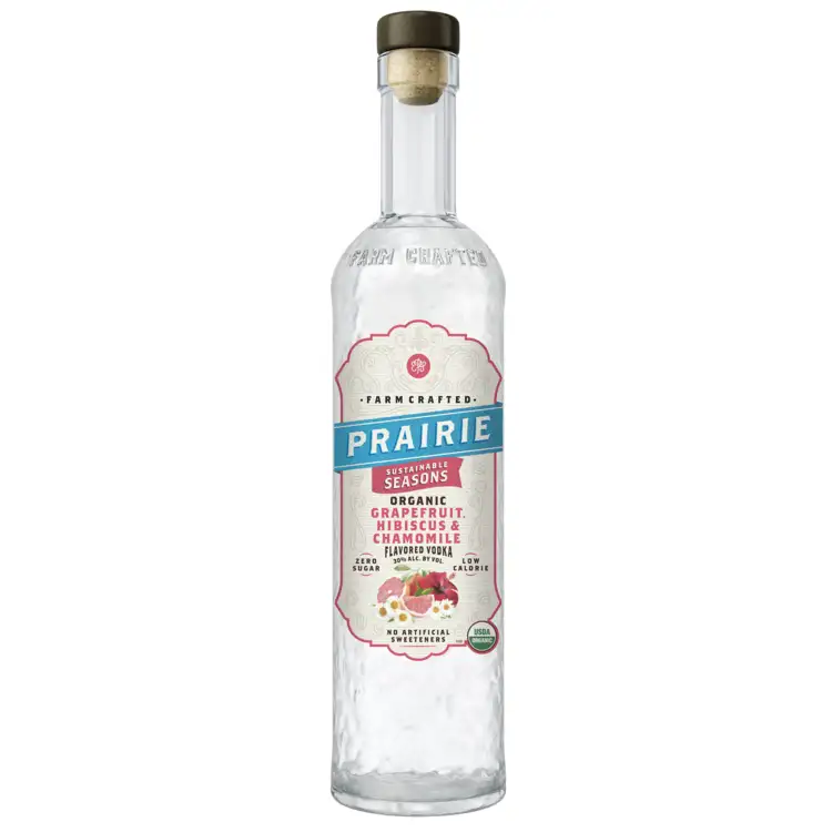 Prairie Grapefruit Hibiscus Chamomile Flavored Vodka 60