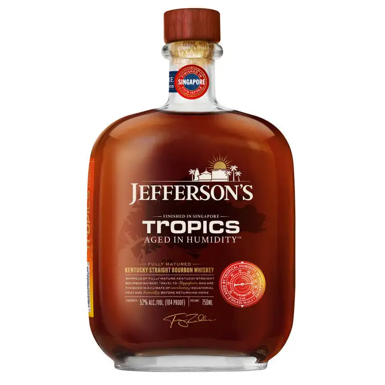 Jefferson S Straight Bourbon Tropics Aged In Humidity 104