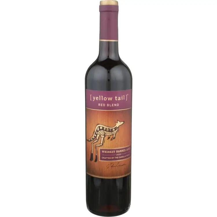 Yellow Tail Red Blend Whiskey Barrel Aged South Eastern