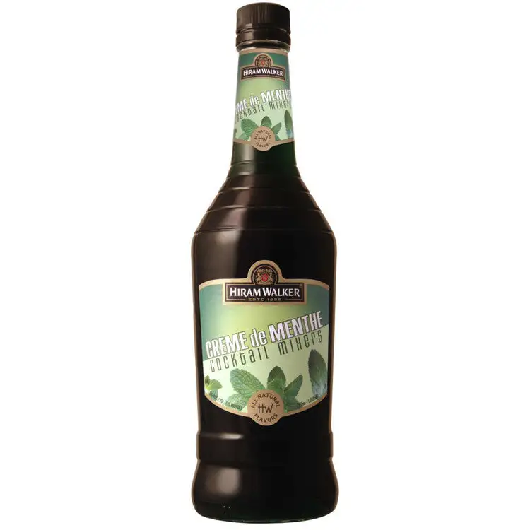 Hiram Walker Creme De Menthe Green 30 1L Spirits