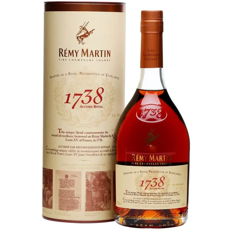Remy Martin Fine Champagne Cognac 1738 Accord Royal 80 Premium