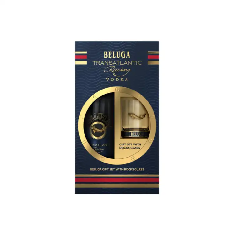 Beluga Vodka Transatlantic 80 W Rock Glass 750Ml