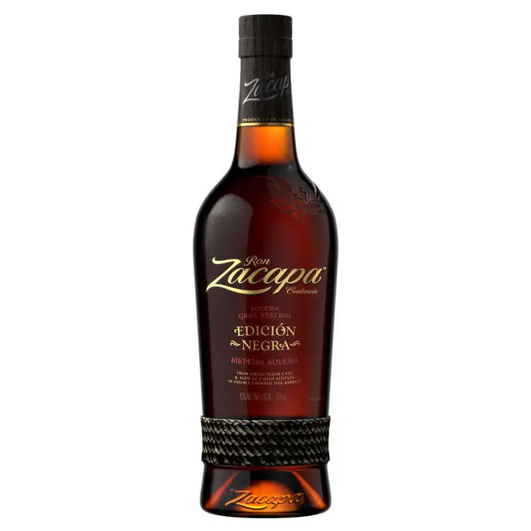 Ron Zacapa Aged Rum Centenario Edicion Negra Solera Gran