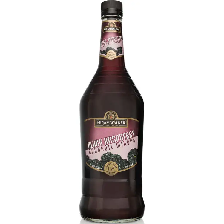 Hiram Walker Black Raspberry Liqueur 33 1L Spirits