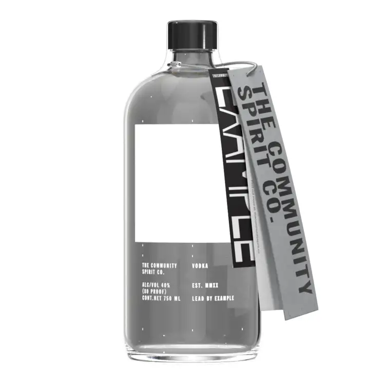 The Community Spirit Co Vodka 80 W Bartender Recipe Book