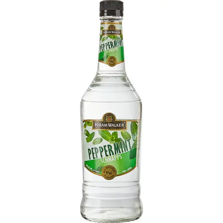 Hiram Walker Peppermint Schnapps 90 1L Spirits