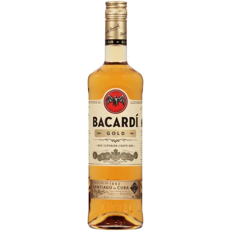 Bacardi Gold Rum 80 1 75L 1.75L