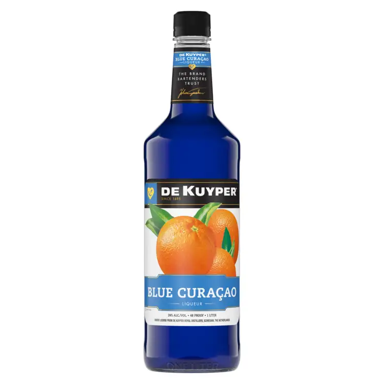 Dekuyper Curacao Blue 48 1L Spirits