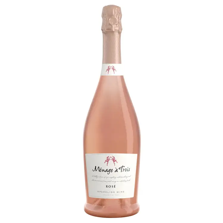 Menage A Trois Rose Sparkling Italy 750Ml Wine