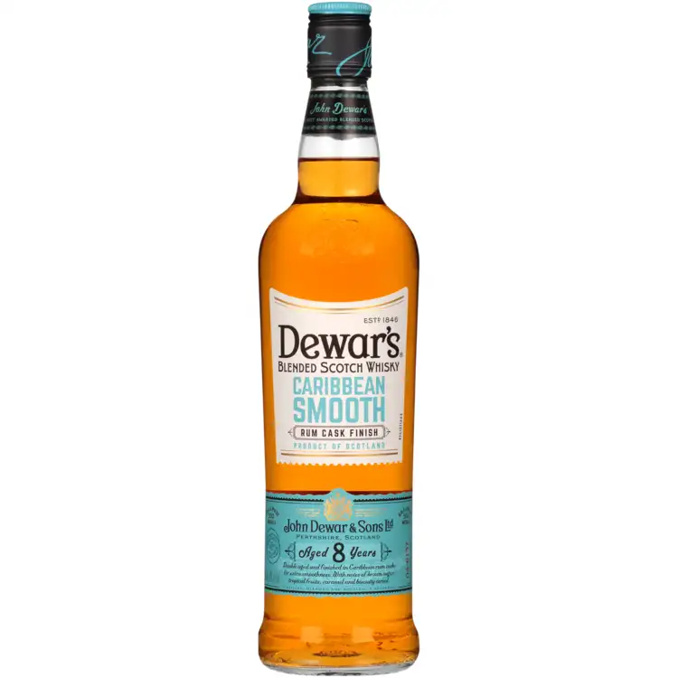 Dewar S Blended Scotch Caribbean Smooth Rum Cask Finish 8