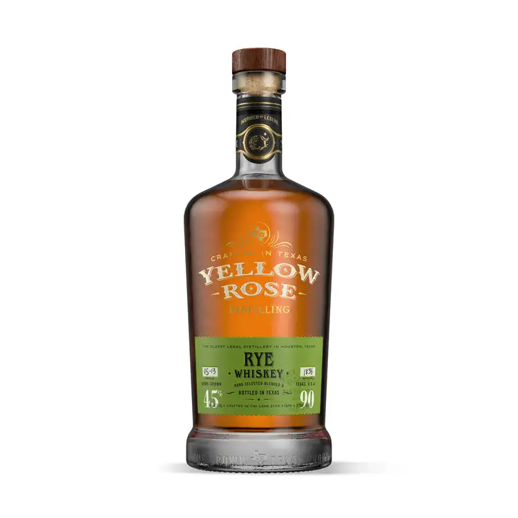 Yellow Rose Distilling Rye Whiskey 90 750Ml