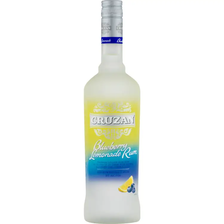 Cruzan Blueberry Lemonade Flavored Rum 42 1L Premium