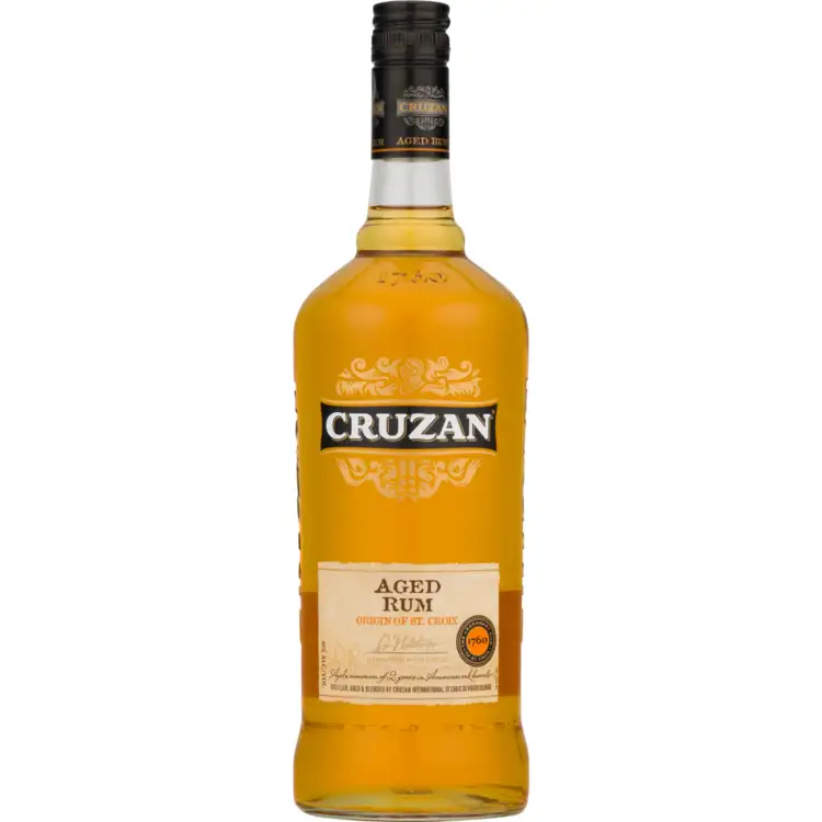 Cruzan Dark Rum Aged 80 1 75L 1.75L