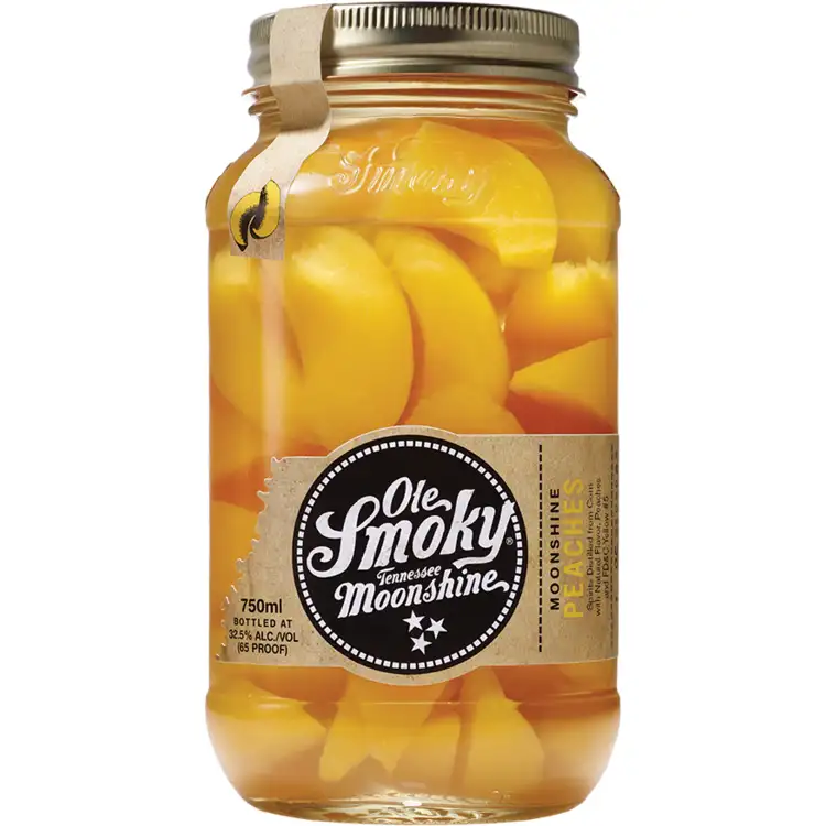 Ole Smoky Peaches Moonshine 65 750Ml Whiskey