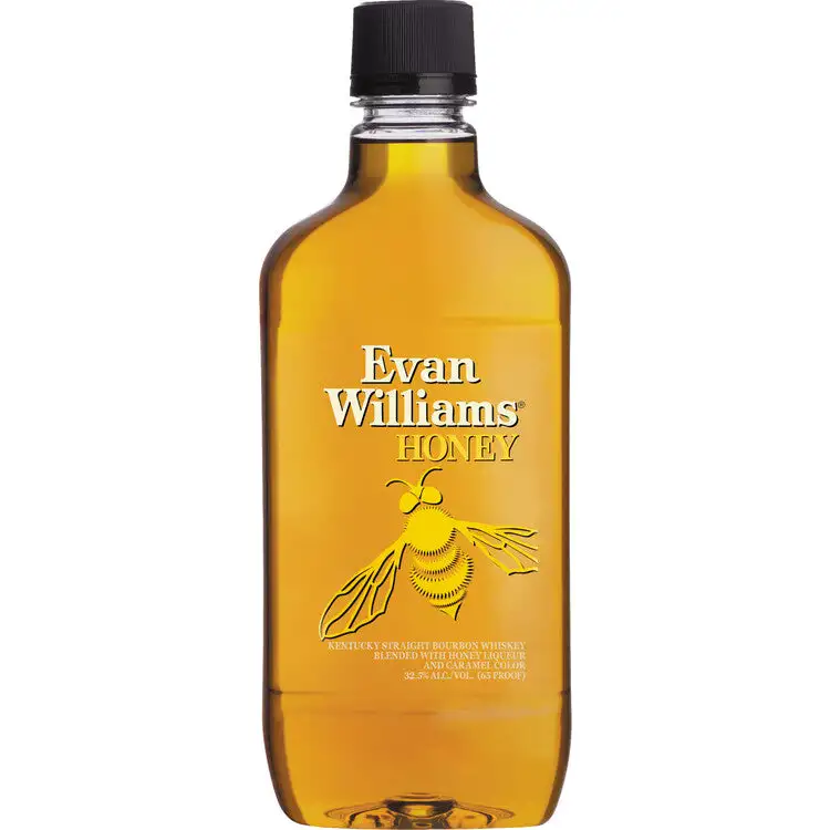 Evan Williams Honey Whiskey Liqueur 65 1 75L Spirits 1.75L
