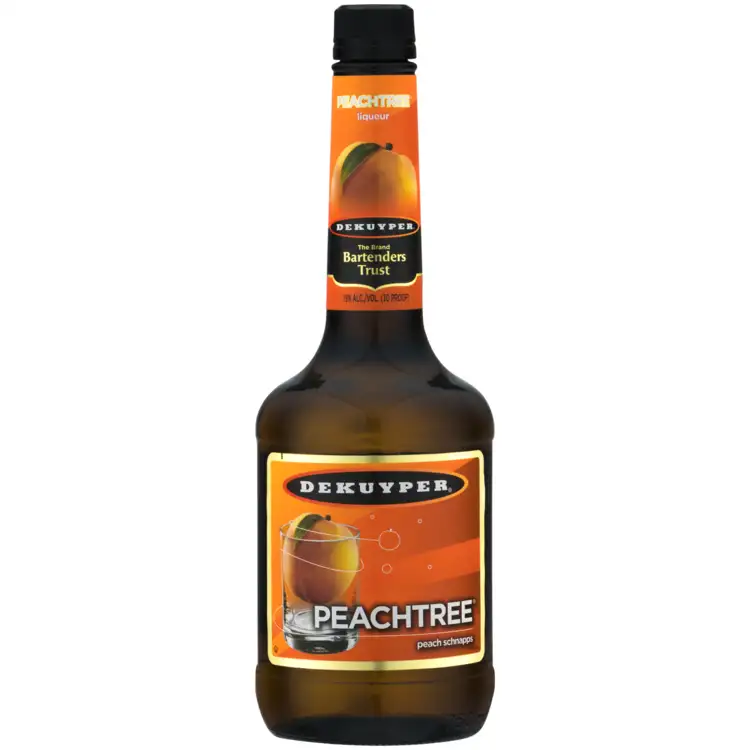 Dekuyper Peach Schnapps Peachtree 30 1L Spirits