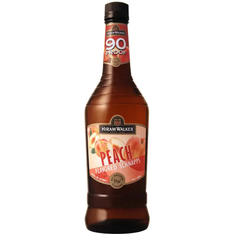 Hiram Walker Peach Schnapps 30 1L Spirits