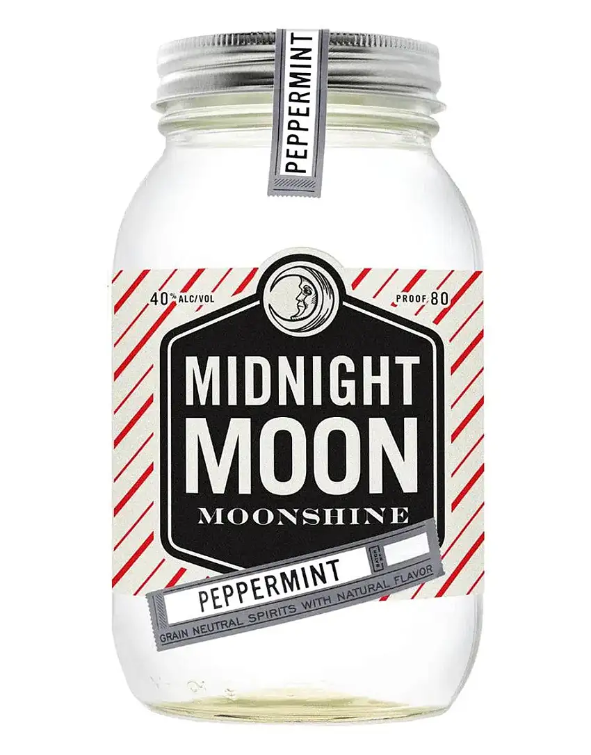 Midnight Moon Peppermint Moonshine Whiskey