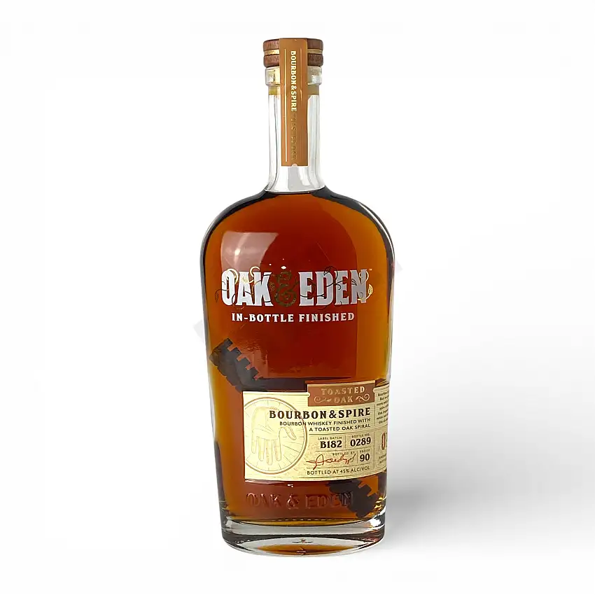 Oak & Eden Toasted Oak Bourbon & Spire Whiskey 750ml