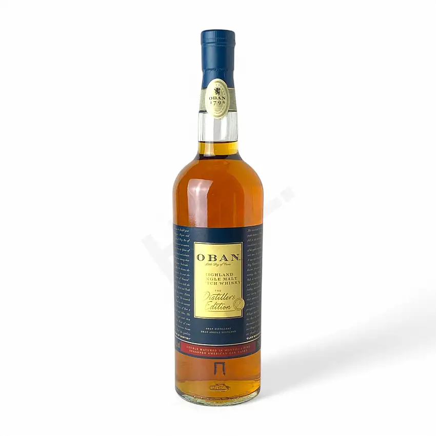 Oban Highland Single Malt Scotch The Distillers Edition Double Matured In Montilla Fino Seasoned American Oak Casks 750ml