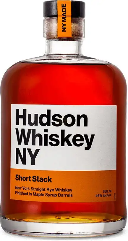 Hudson Whiskey NY Short Stack Rye Finished In Maple Syrup