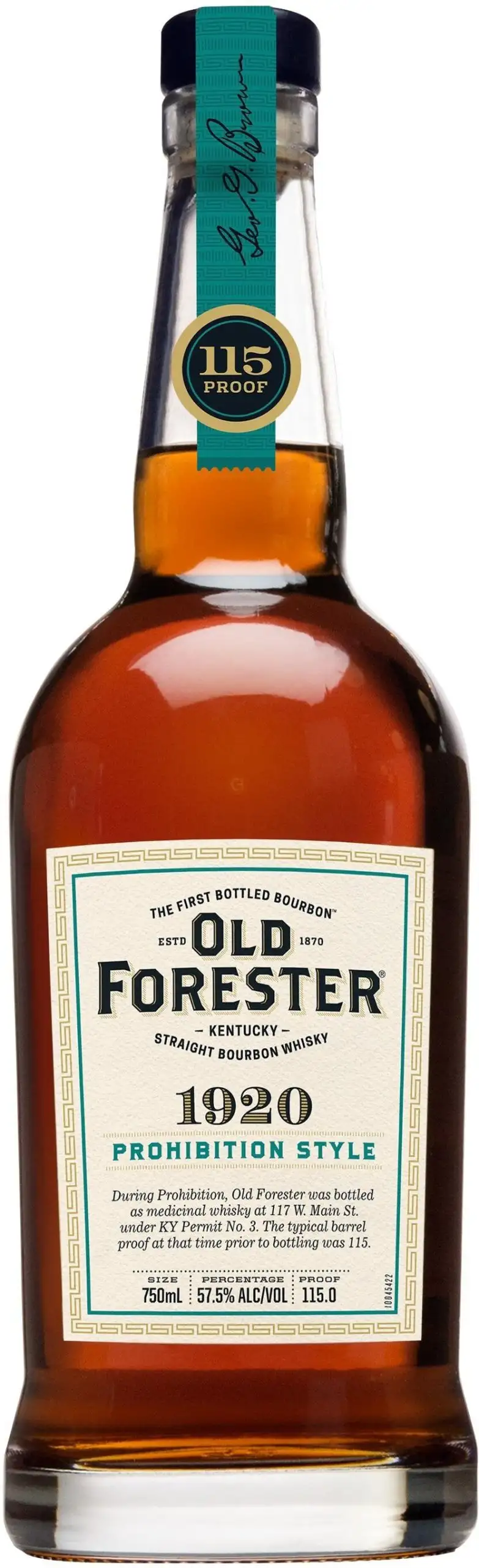 Old Forester 1920 Prohibition Style Kentucky Straight