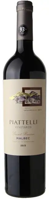 Piattelli Vineyards Grand Malbec Reserve wine