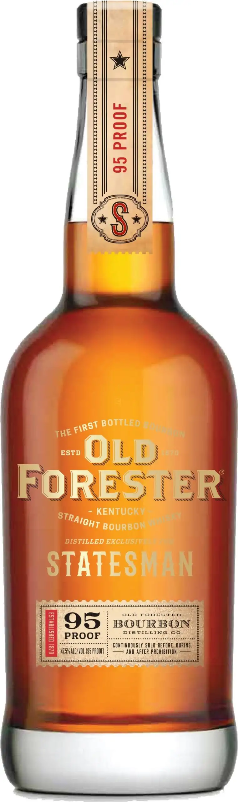 Old Forester Statesman Kentucky Straight Bourbon Whiskey