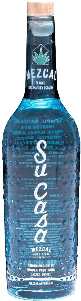 Su Casa Mezcal Espadin spirits