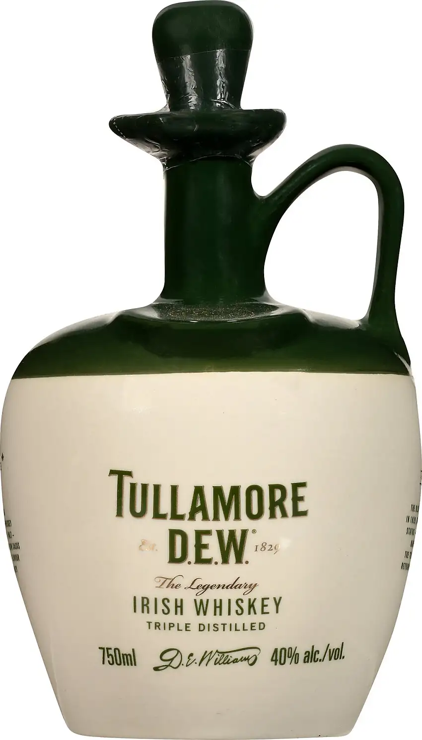 Tullamore Dew Ceramic Crock Whiskey