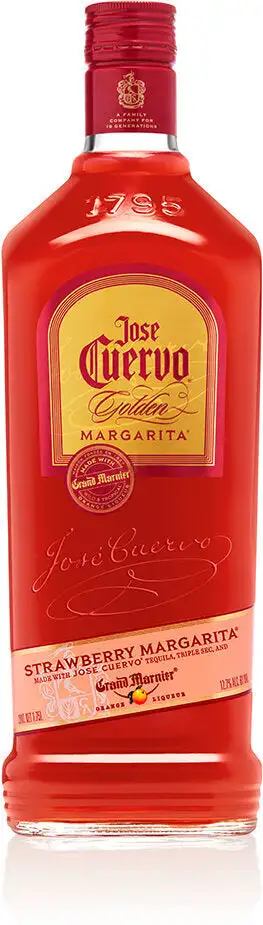 Jose Cuervo Golden Strawberry Margarita RTD spirits