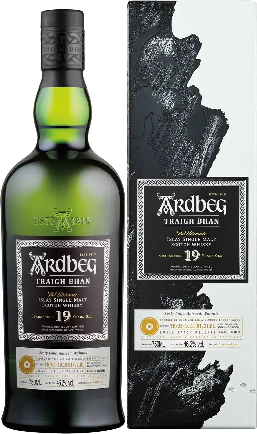 Ardbeg Traigh Bhan 19 Year Single Malt Scotch Whiskey