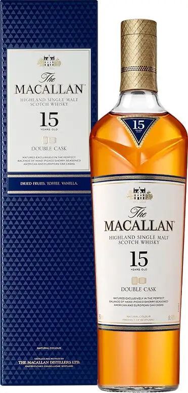 The Macallan Double Cask 15 Years Old Single Malt Scotch