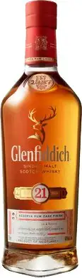 Glenfiddich 21Y Gran Reserva Rum Cask Finish 750ML Whiskey