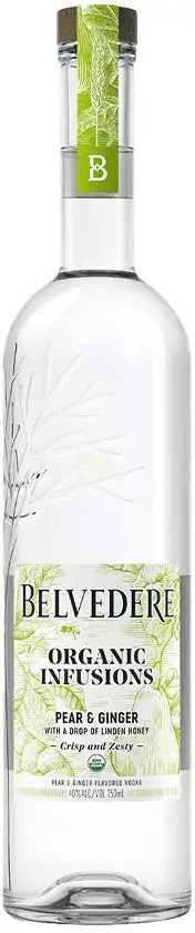 Belvedere Organic Infusions Pear Ginger Vodka