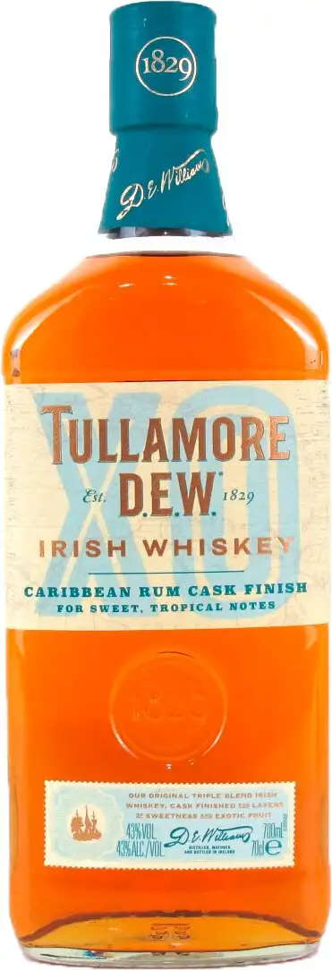 Tullamore D E W Caribbean Rum Cask Finish Irish Whiskey