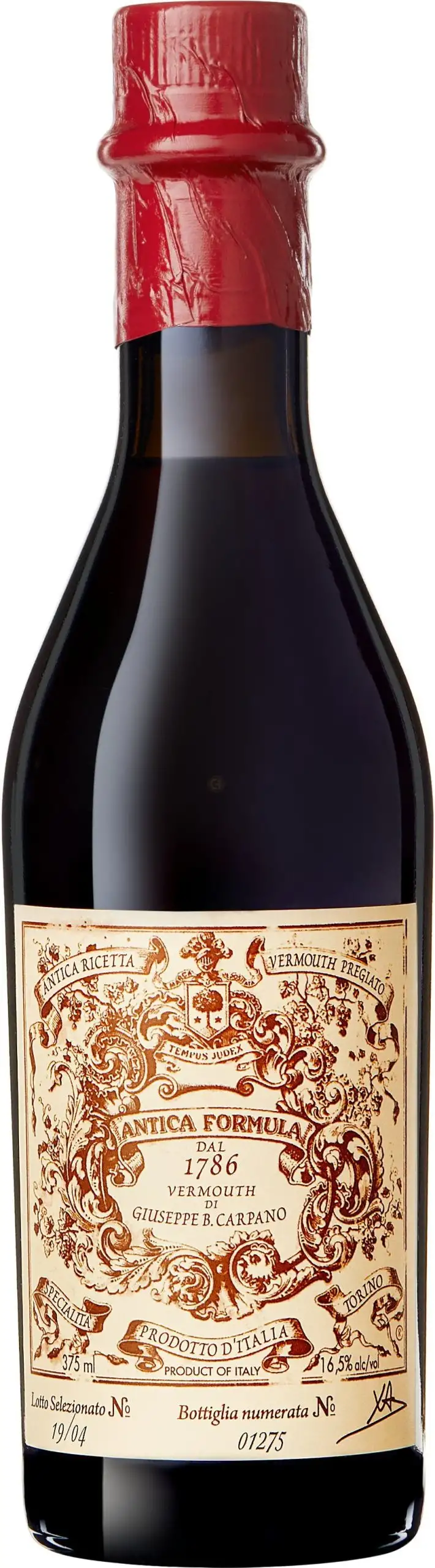 Carpano Antica Formula Vermouth spirits