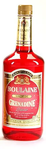 Boulaine Grenadine Liqueur spirits