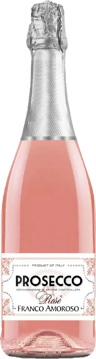 Franco Amoroso Prosecco Rose Ros DOC wine