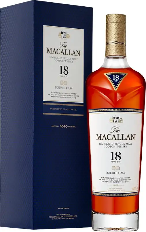 The Macallan Double Cask 18 Years Old Single Malt Scotch