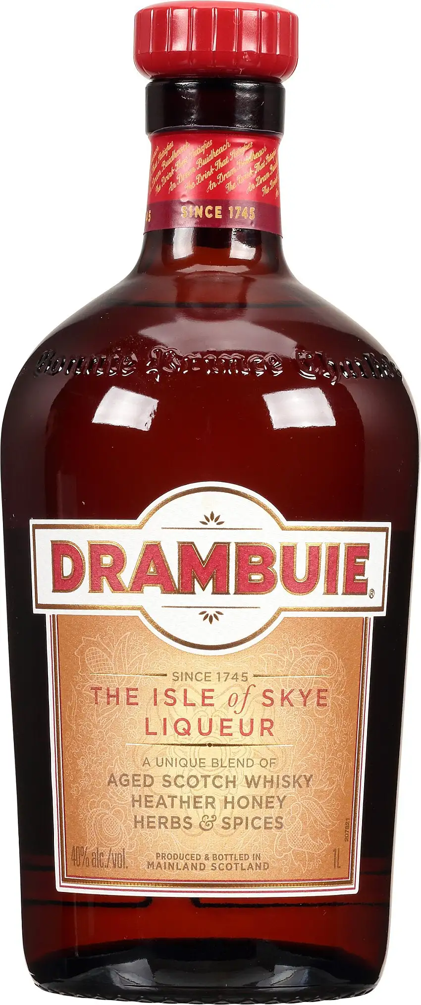 Drambuie Scotch Whisky Liqueur spirits