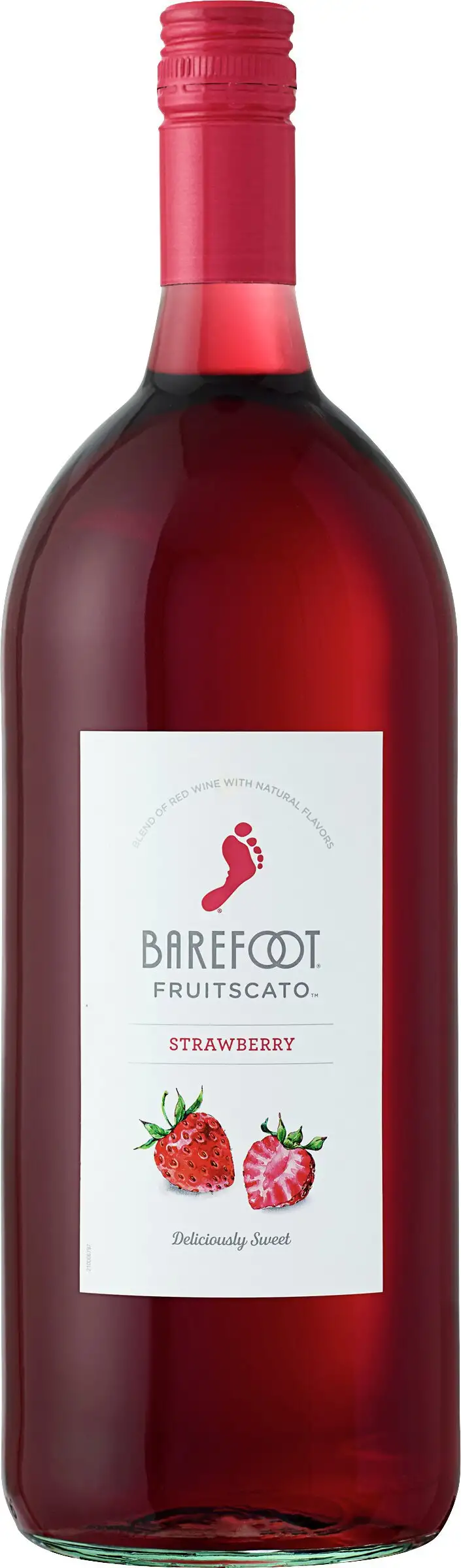 Barefoot Fruitscato Strawberry 750 ml wine 750ML