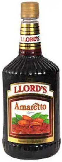 Llord s Amaretto Liqueur spirits