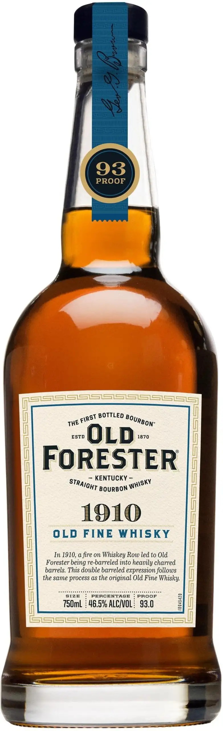 Old Forester 1910 Fine Kentucky Straight Bourbon Whisky