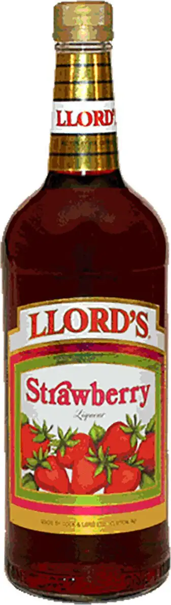 Llord s Strawberry Liqueur spirits