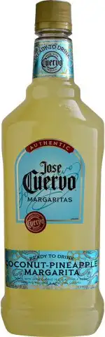 Jose Cuervo Authentic Coconut Pineapple Margarita spirits