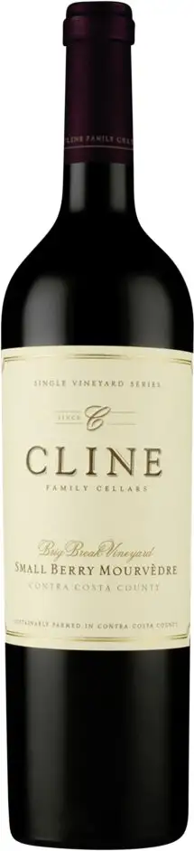 Cline Small Berry Mourv dre wine